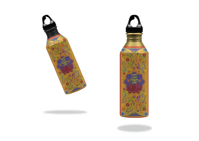 Urban Truck Art Bottle Design