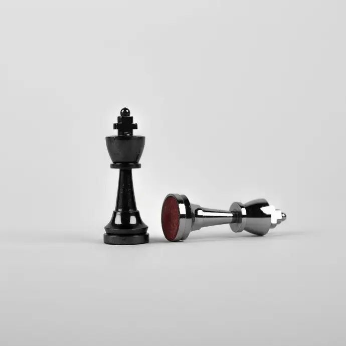 Chess pieces representing strategy